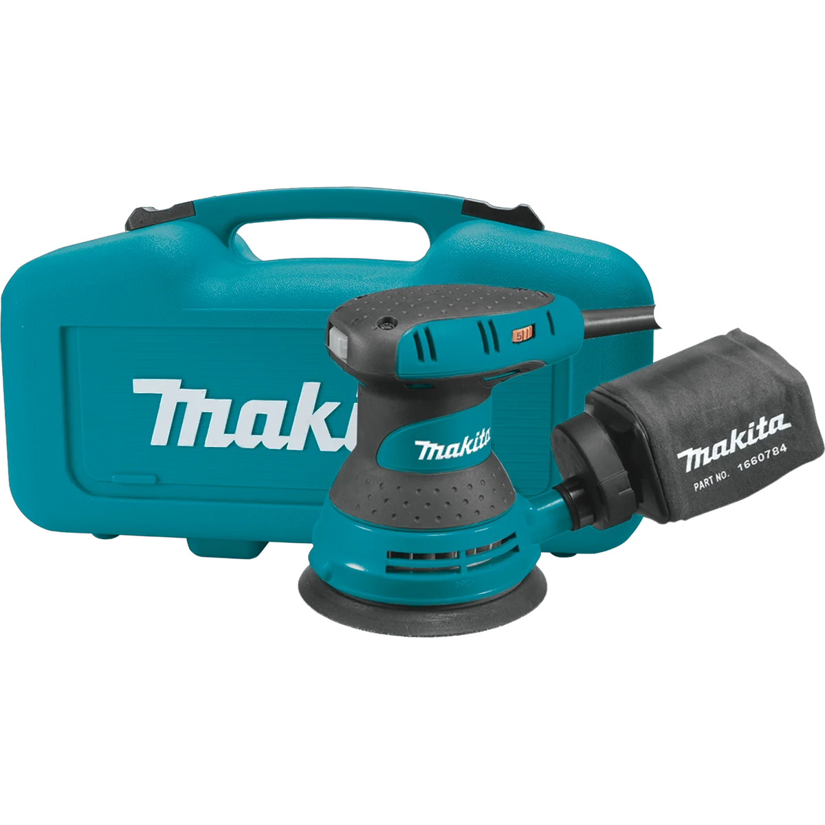 MAKITA 5" Random Orbit Sander, Variable Speed, w/ Tool Case