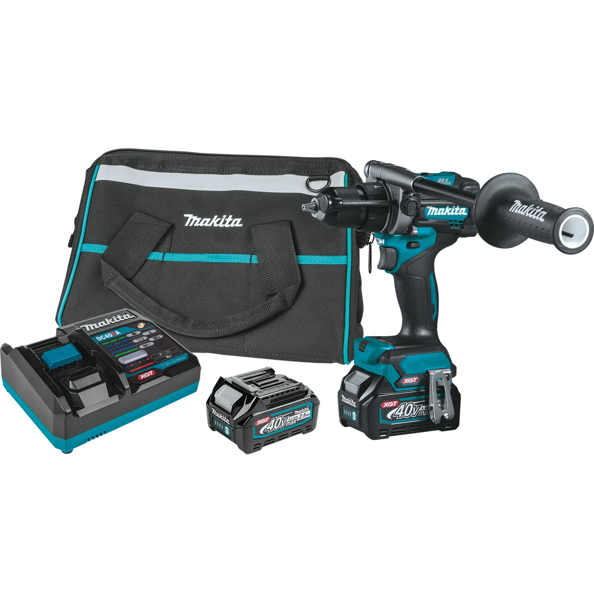 40V max XGT® Brushless Cordless 1/2" Hammer Driver‑Drill Kit (2.5Ah)