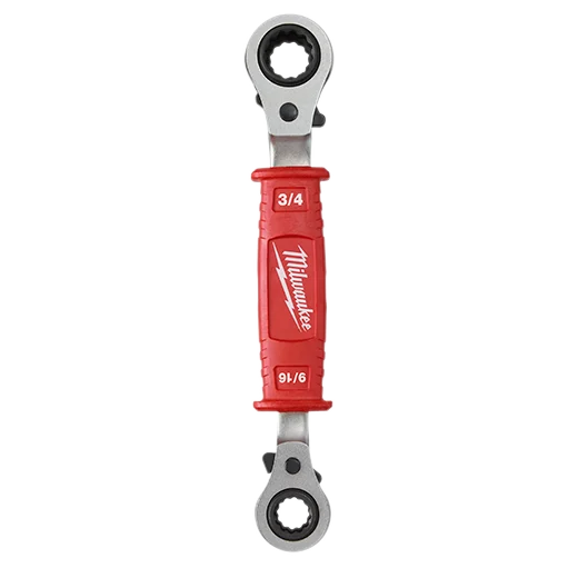 Lineman’s 4-in-1 Insulated Ratcheting Box Wrench