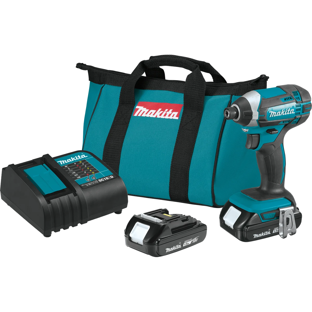 18V LXT® Lithium‑Ion Compact Cordless Impact Driver Kit (1.5Ah)