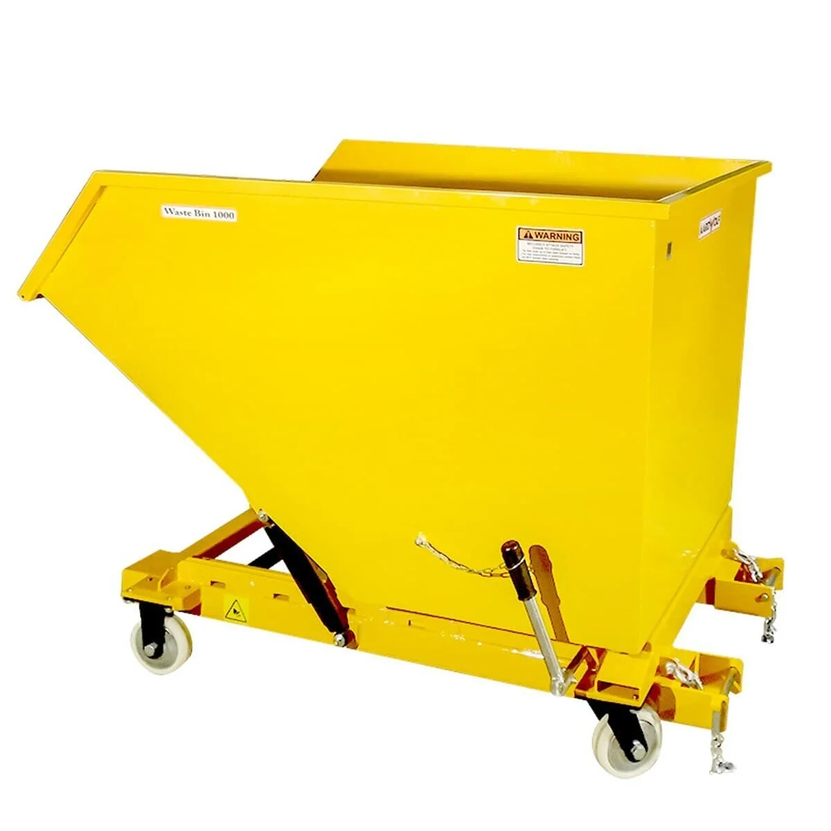 Aardwolf Waste Bin 1000PC (Powder Coated)