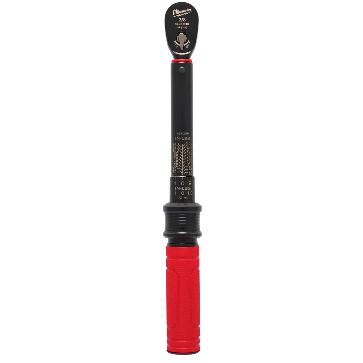 3/8” Drive Click Torque Wrench (50-250 in·lbf)