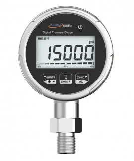 Additel ADT601EX-50-GP150-PSI-N ADT601EX, Digital Pressure Test Gauge, ATEX Certified Intrinsically Safe, 0.5%FS, 0 to 150 psi, gauge pressure, 1/4NPT M