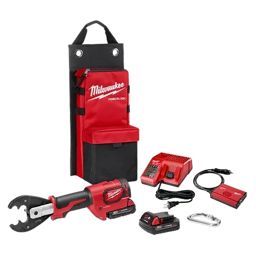 M18™ FORCE LOGIC™ 6T Utility Crimper Kit with D3 Grooves and Fixed O Die