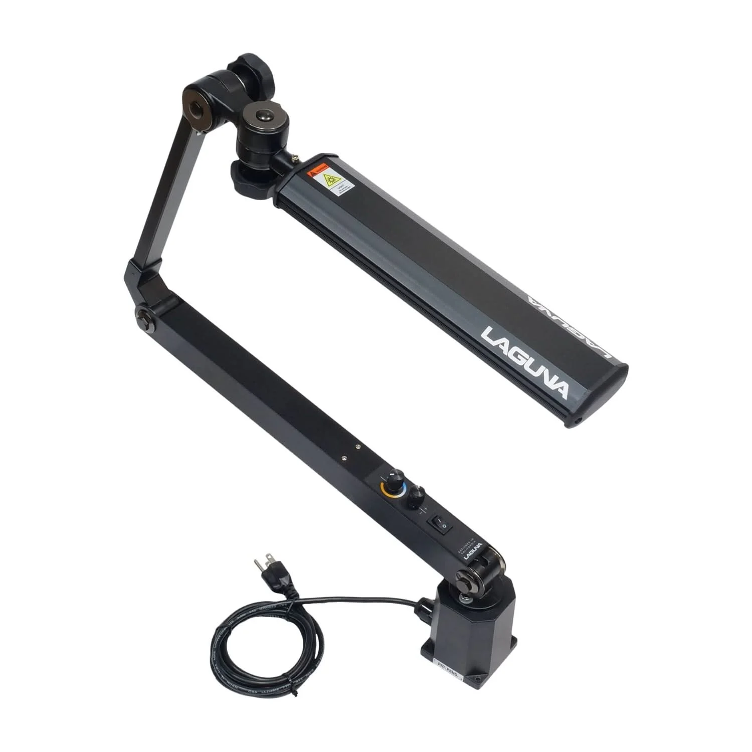 LAGUNA ALEDLATHE LED Double Arm Adjustable Brightness & Color, Rectangular Head, 100V Light