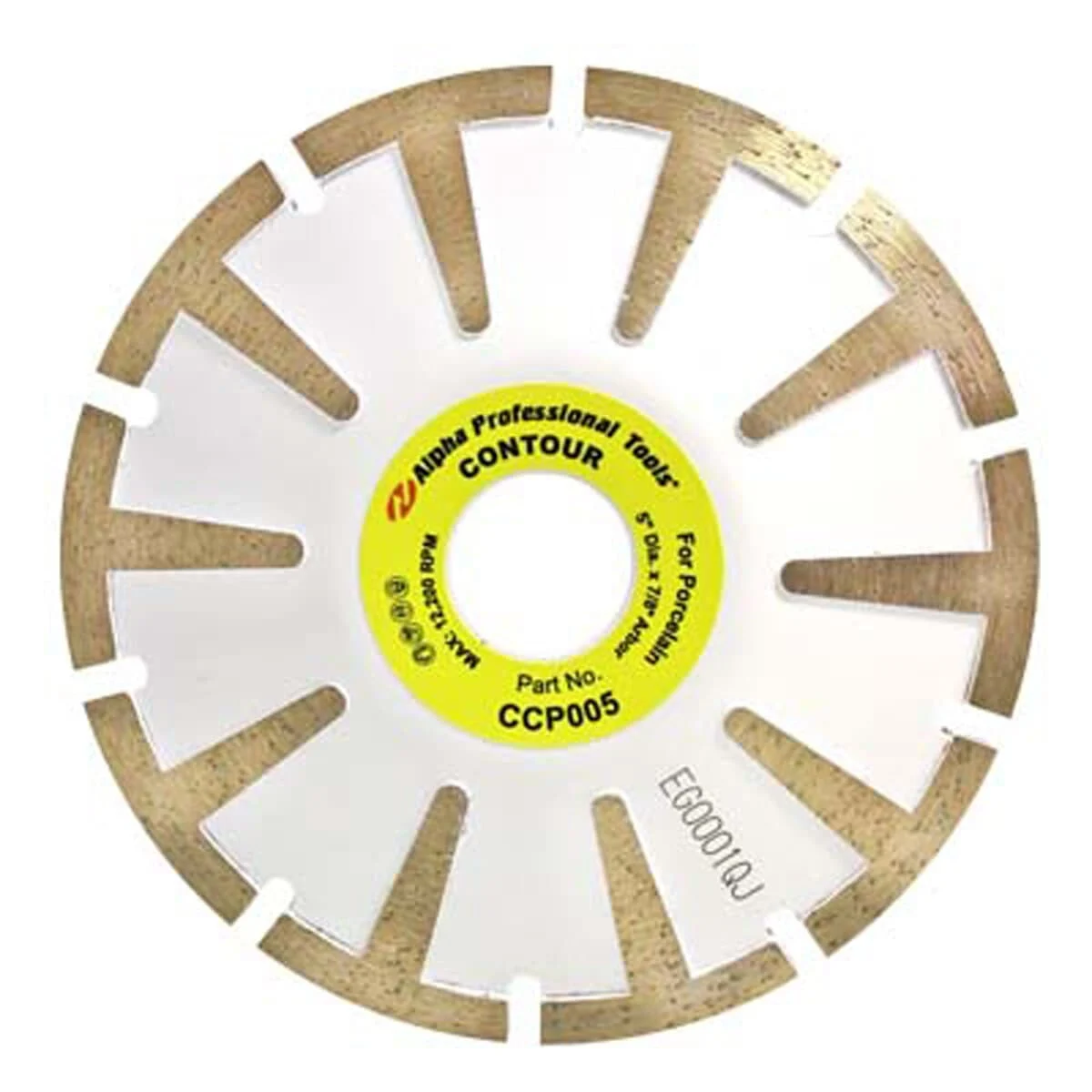 Alpha Contour Blade for Porcelain