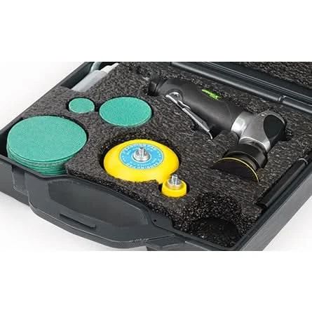 Grex AOS368K 105° Angle Pneumatic Random Orbital Sander Kit