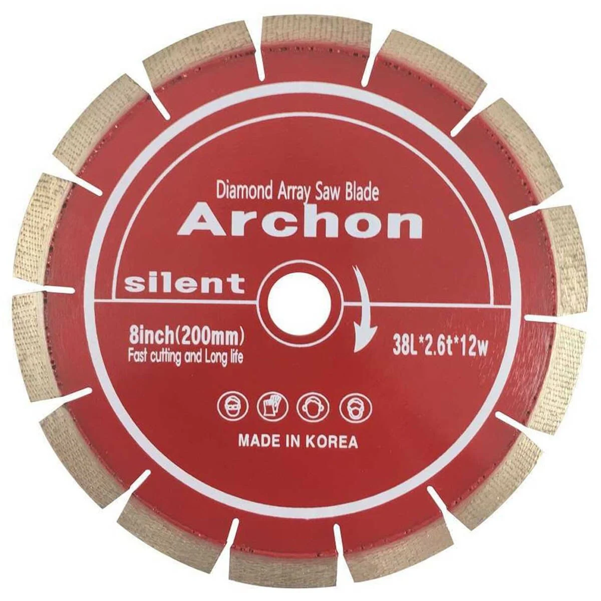 Archon 8" Silent Blade for Blue Ripper Junior Saw - Sale