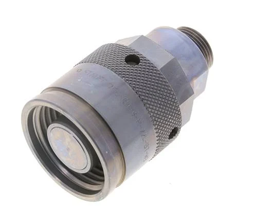 Steel Hydraulic Coupling Plug 22 mm L Cutting Ring ISO 14540/8434-1 D M54 x 4
