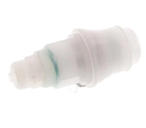 PVDF DN 5 Coupling Socket 4x6 mm Union Nut