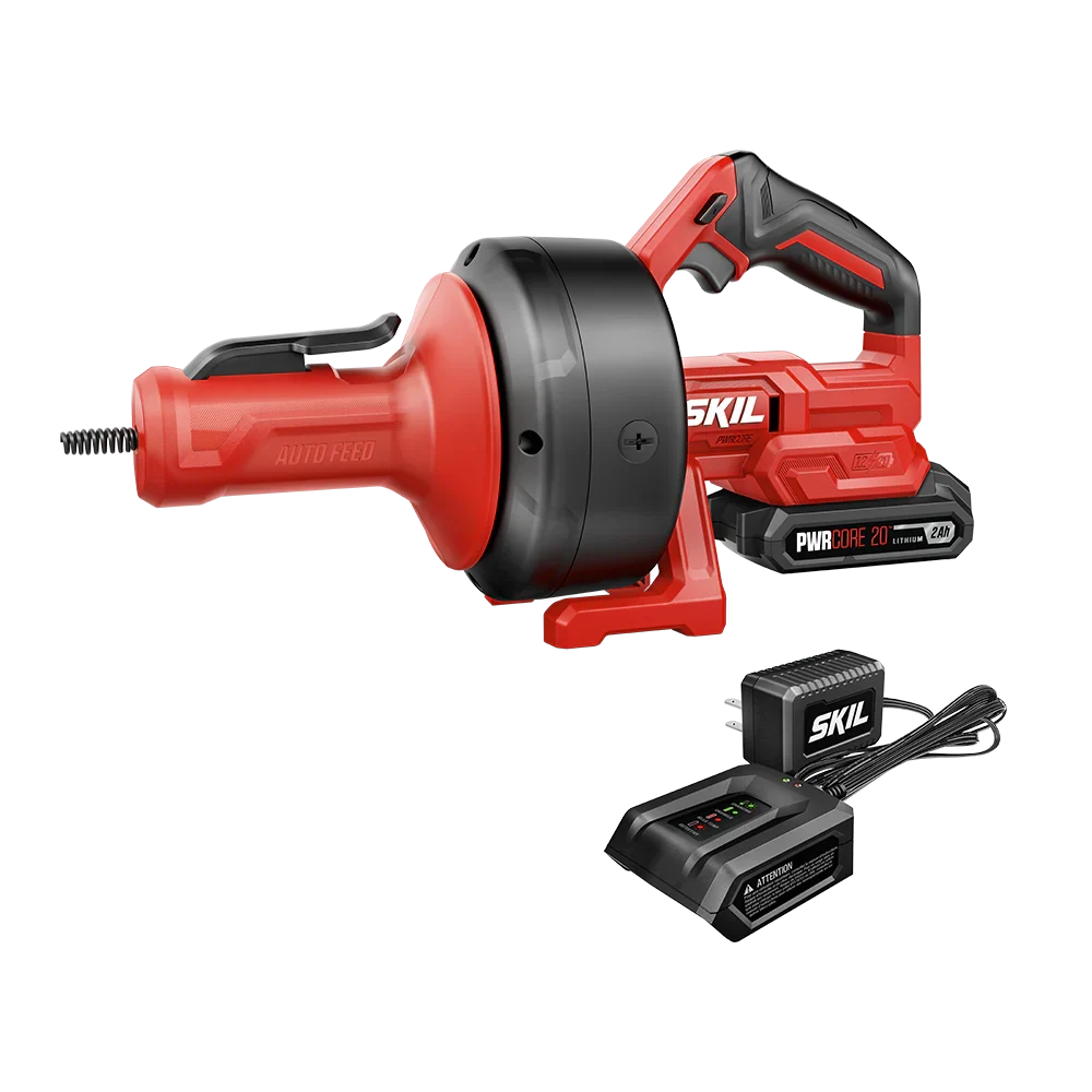 12V/20V Power Snake Drain Cleaner