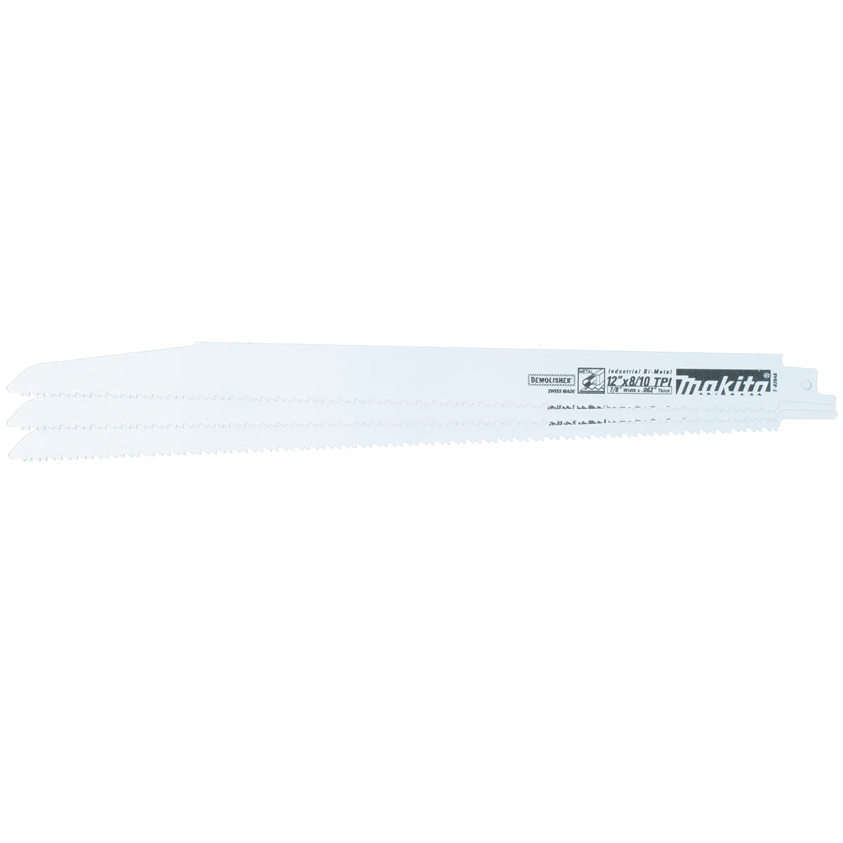 Demolisher™ 12" Bi‑Metal Demolition Recipro Saw Blade, 8/10 TPI, 3/pk