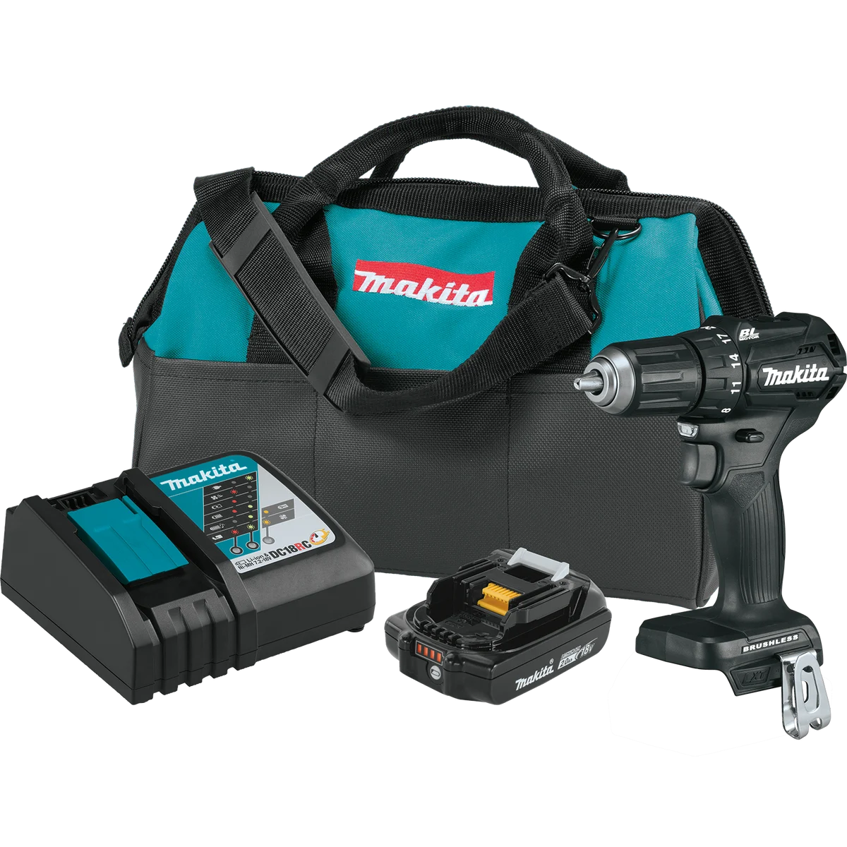 18V SUB COMPACT DRIVER DRILLKIT