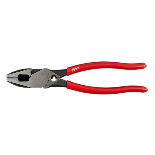 High-Leverage Lineman's Pliers with Crimper
