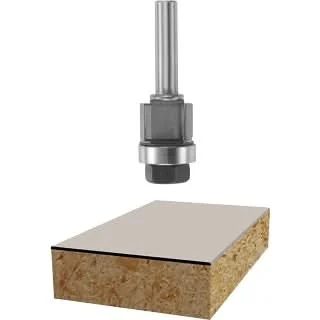 Bosch 85421M 5/8 In. x 3/8 In. Carbide Tipped 3-Flute Flush Trim Assembly Router Bit