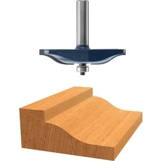 Bosch 85640M 3-3/8 In. x 9/16 In. Carbide Tipped Ogee Raised Panel Router Bit