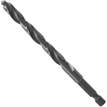 Bosch BL4147IM 6-Piece 5/16 In. Impact Tough Black Oxide Drill Bits