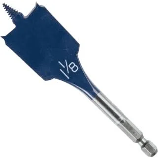 Bosch DSBS1015 5-Piece 1-1/8 In. x 4 In. Daredevil Stubby Length Spade Bits