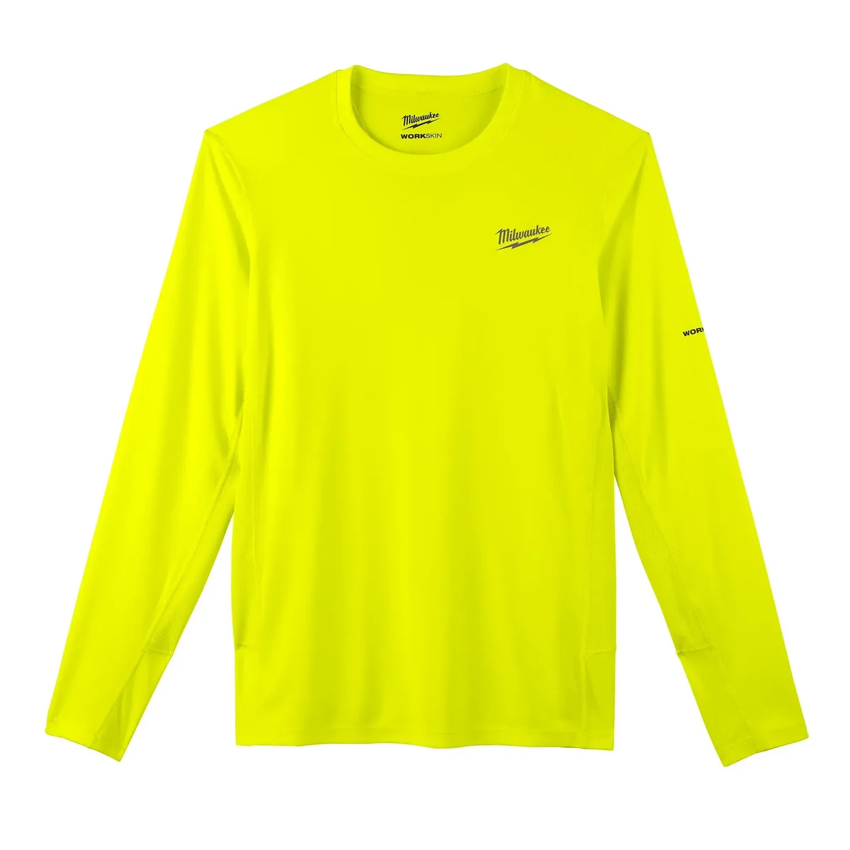WORKSKIN™ Lightweight Performance Shirt - High Visibility Yellow Long Sleeve Medium