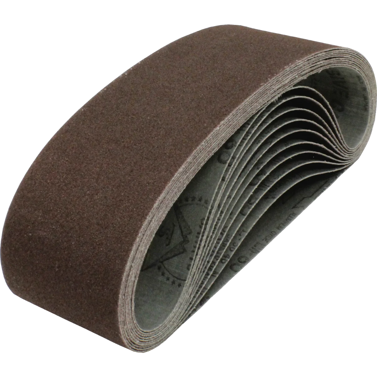 3" x 24" Abrasive Belt, 80 Grit, 10/pk