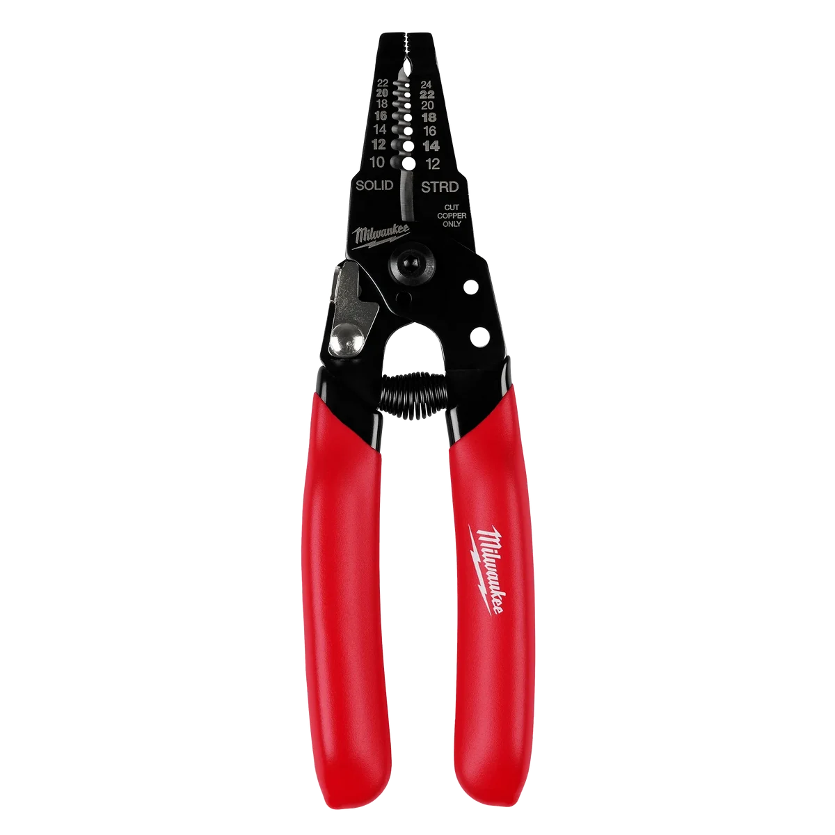 10-24 AWG Compact Dipped Grip Wire Stripper & Cutter