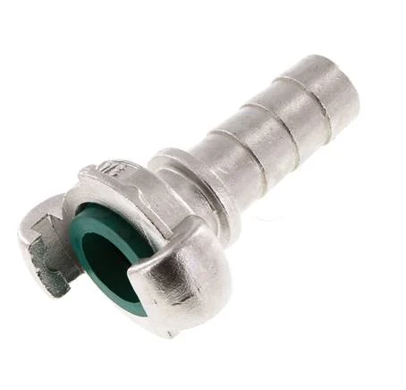 Stainless Steel DN 15 DIN 3489 Twist Claw Coupling 19 mm (3/4'') Hose Barb