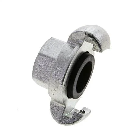 Cast Iron DN 19 DIN 3489 Twist Claw Coupling Rp 1/2'' Female