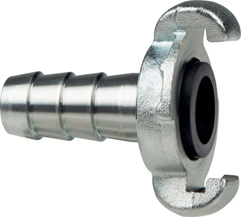 Cast Iron DN 6.5 DIN 3489 Twist Claw Coupling 10 mm Hose Barb
