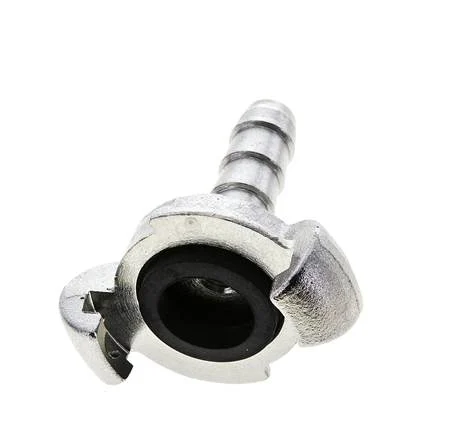 Cast Iron DN 8.5 DIN 3489 Twist Claw Coupling 13 mm (1/2'') Hose Barb