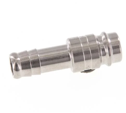 Stainless steel DN 10 Air Coupling Plug 10 mm Hose Pillar