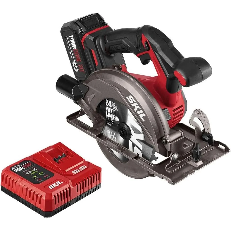 SKIL CR541302 PWRCORE 20V Brushless 6-1/2 in. Circular Saw 4.0Ah Kit