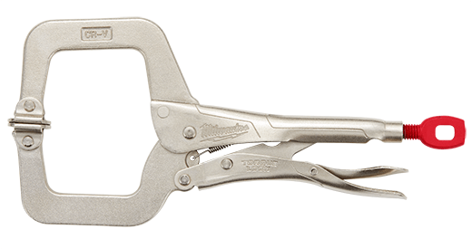 11" TORQUE LOCK™ Locking C-Clamp With Swivel Jaws