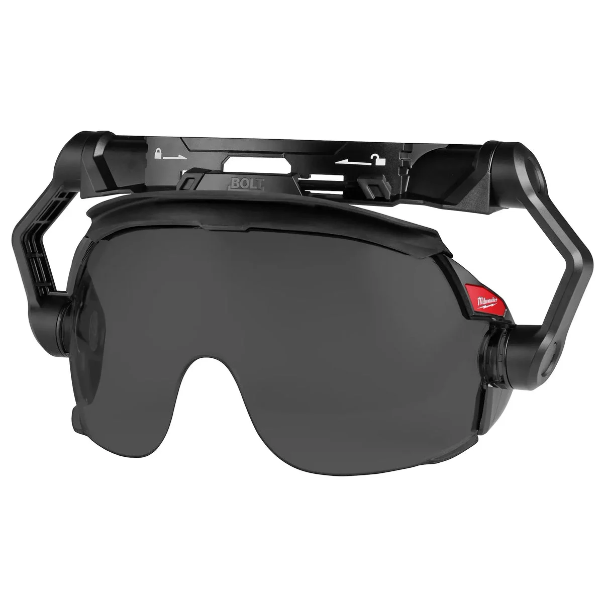 BOLT™ Gasketed Eye Visor - Dual Coat Lens (Compatible with Milwaukee® BOLT™ Safety Helmets & BOLT™ Hard Hats)