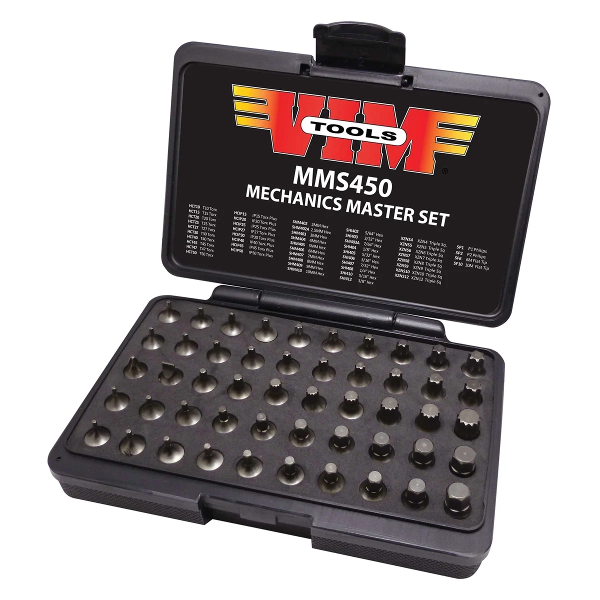 Durston Manufacturing Co MMS450 Mechanics Master Set 1/4? Sq. Drive - 50 Piece