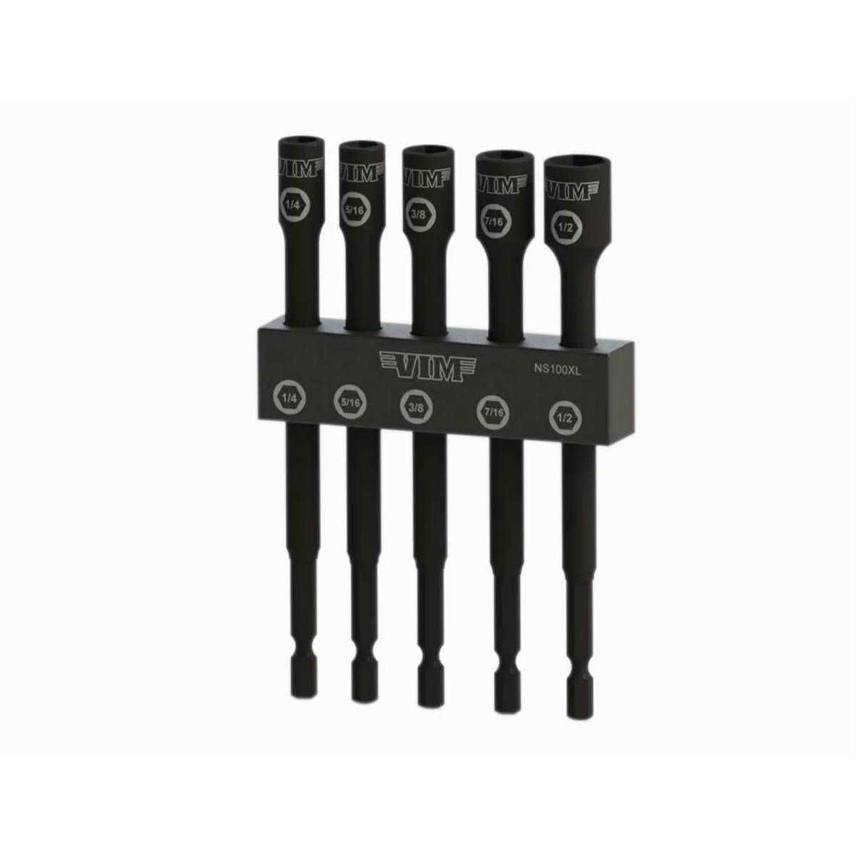 Durston Manufacturing Co NS100XL Extra Long Nut Setters Set - 5 Piece