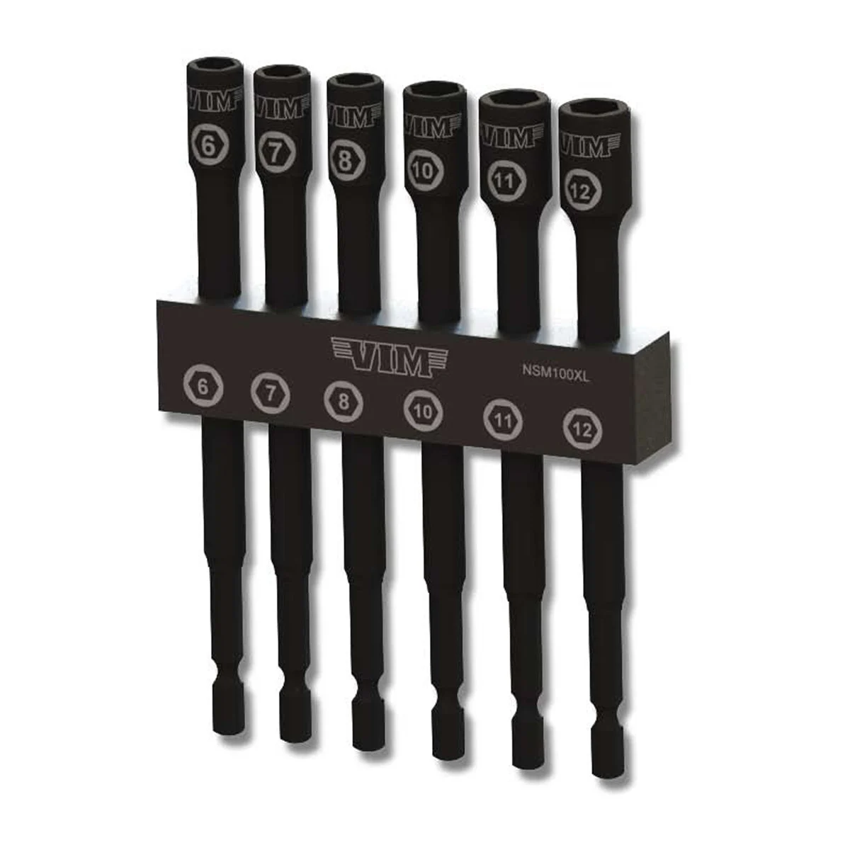 Durston Manufacturing Co NSM100XL 6 in. Extra Long Metric Nut Setter Kit Set - 6