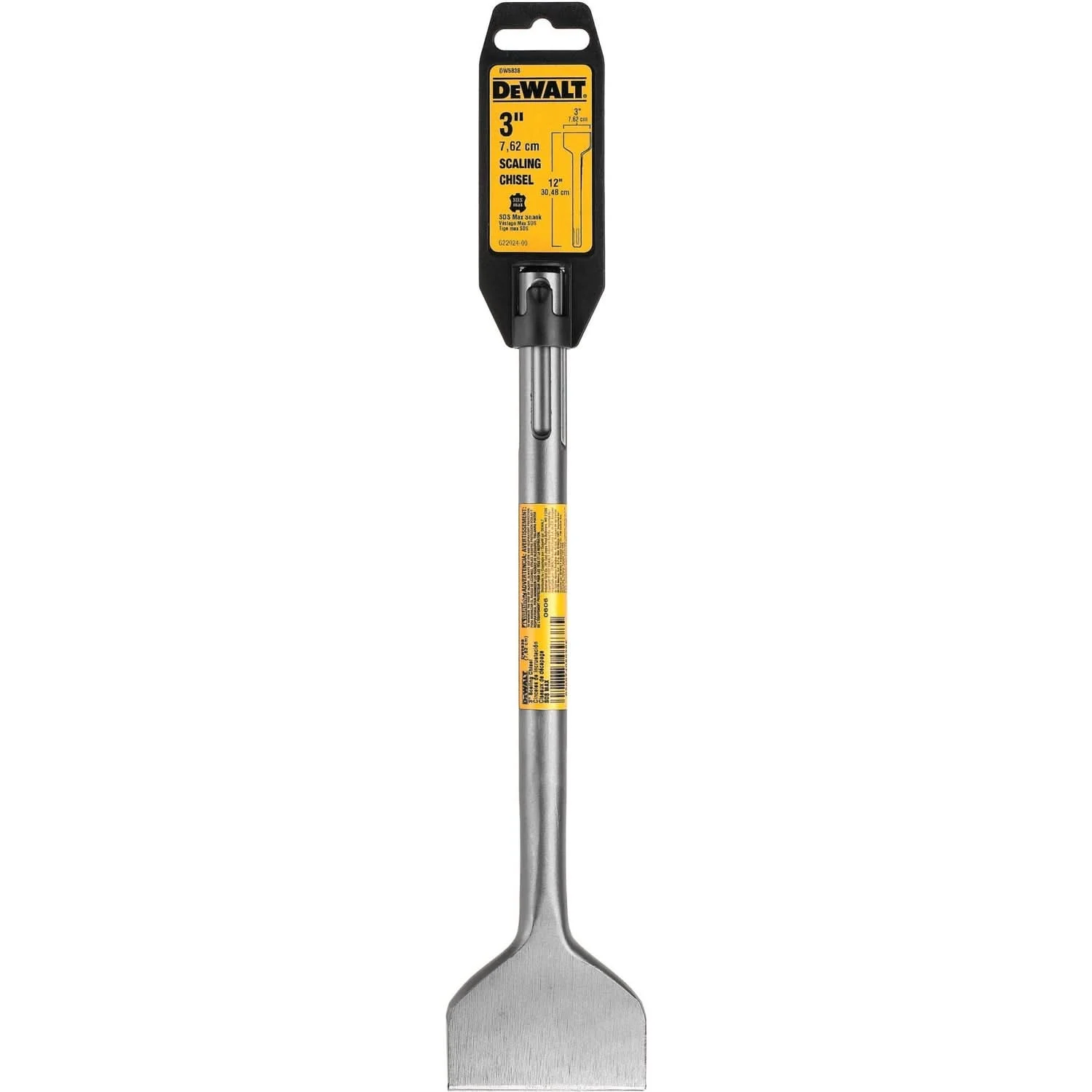 DeWalt DW5838 3" Scaling Chisel SDS MAX Shank