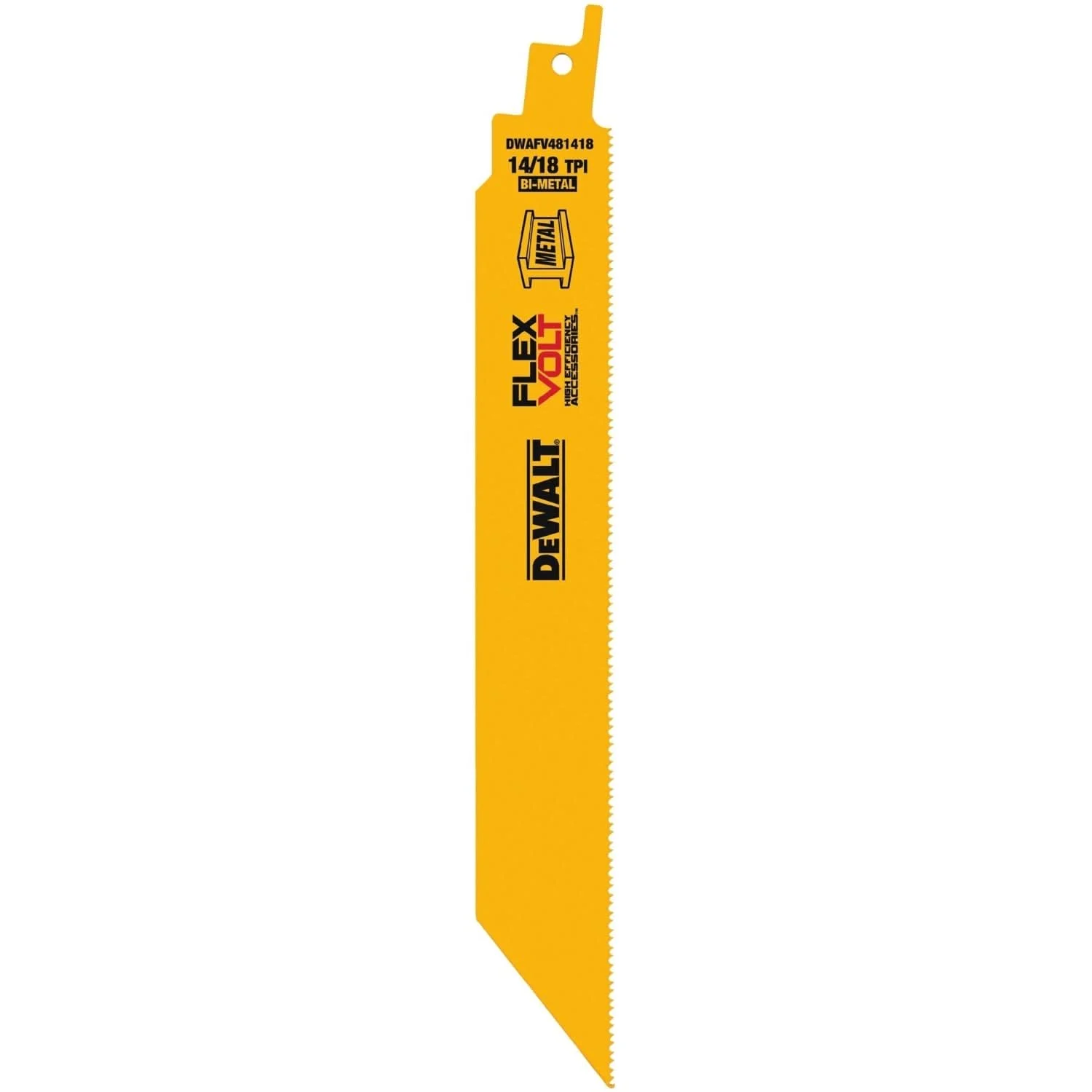 Dewalt DWAFV481418 DEWALT 8" 14/18TPI Metal Recip Blade 5PK