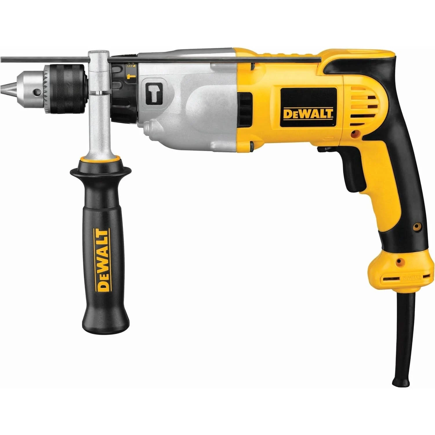 DeWalt DWD520K Corded 1/2" VSR Pistol Grip Hammerdrill Kit