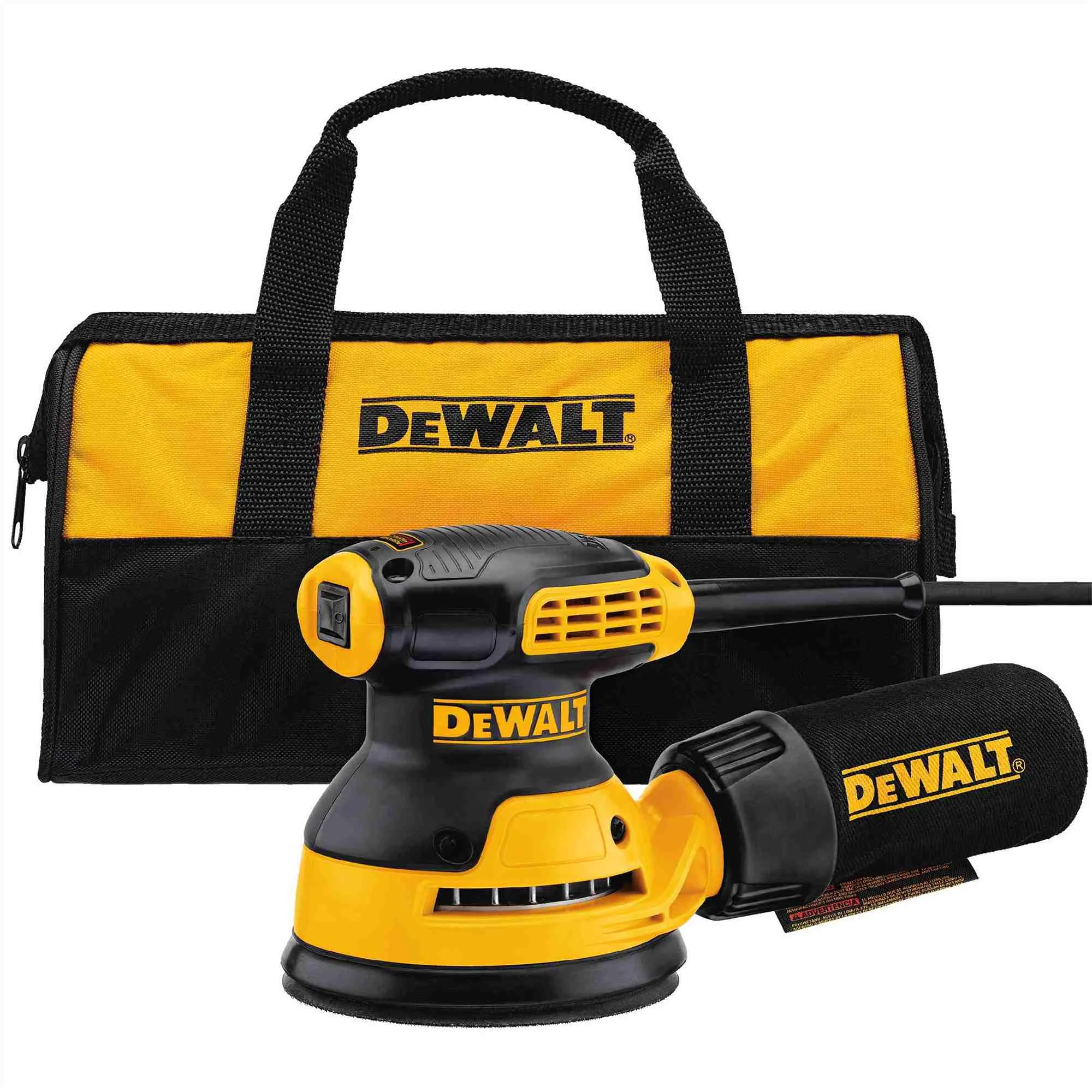 Dewalt DWE6421K Corded 5" Single Speed Random Orbit Sander Kit - H&L Pad