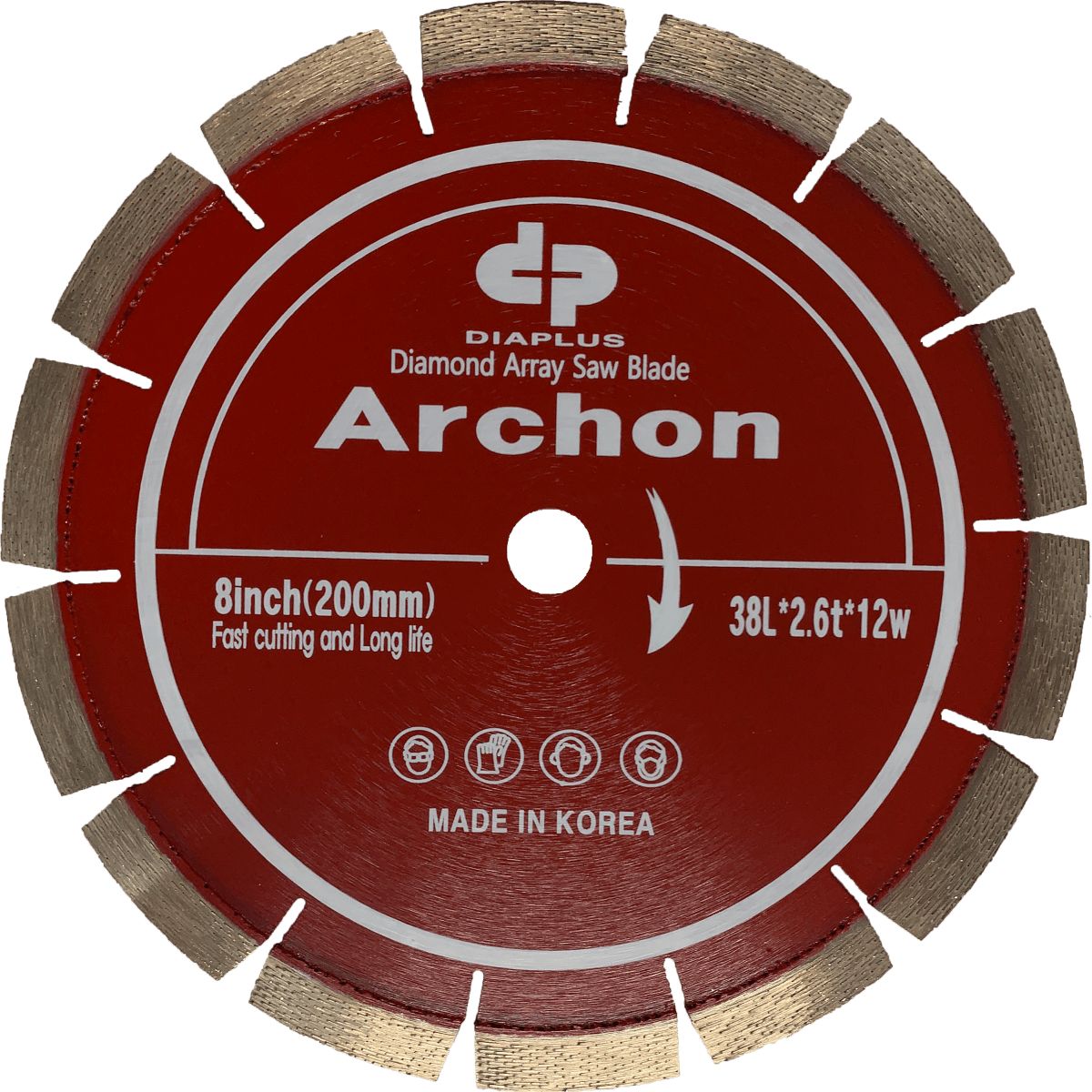 Dia Plus Archon 8" Blade for Blue Ripper Junior Saw - Sale