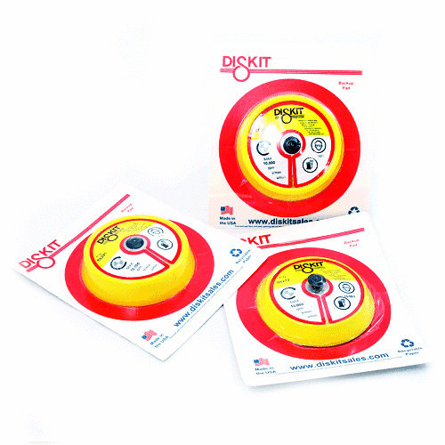 Diskit Backer Pads: 5 inch