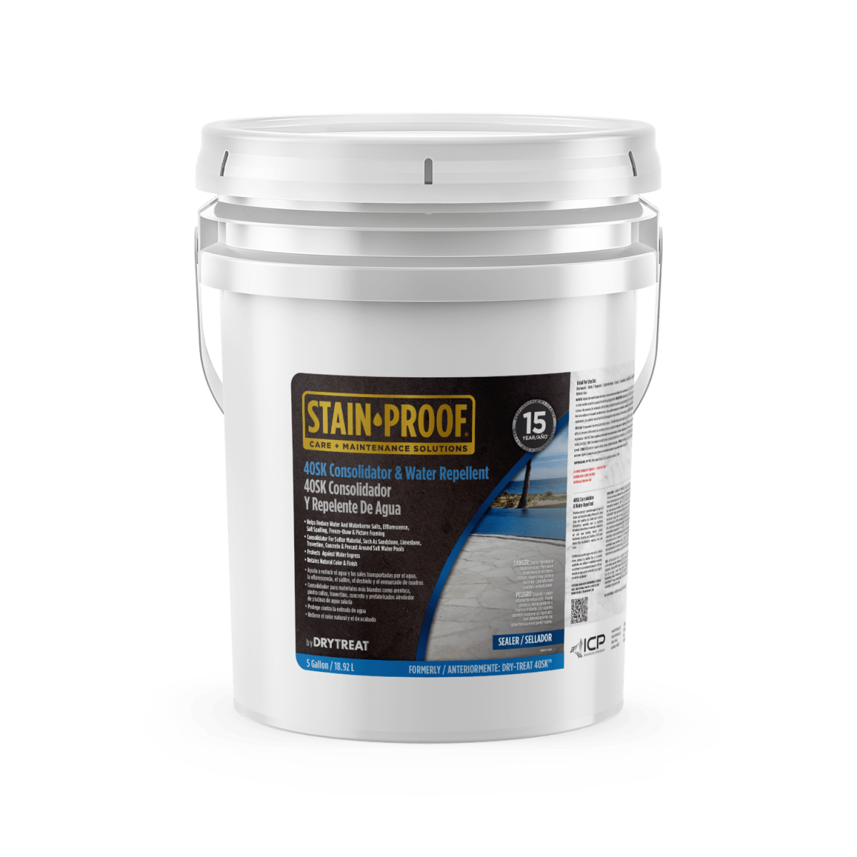 Dry Treat 40SK (Stain-Proof 40SK Consolidator & Water Repellent Sealer)