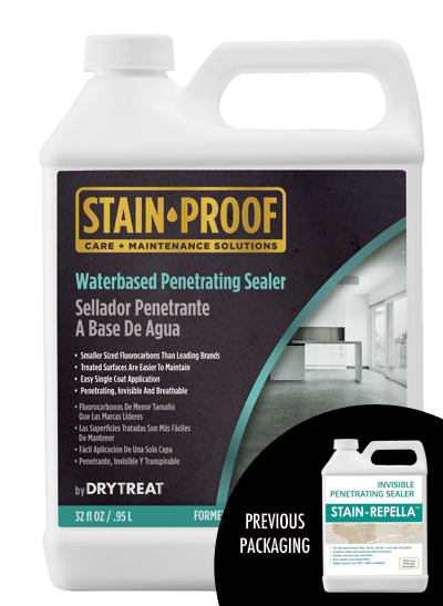 Dry-Treat Waterbased Penetrating Sealer (Formerly Stain-Repella™)