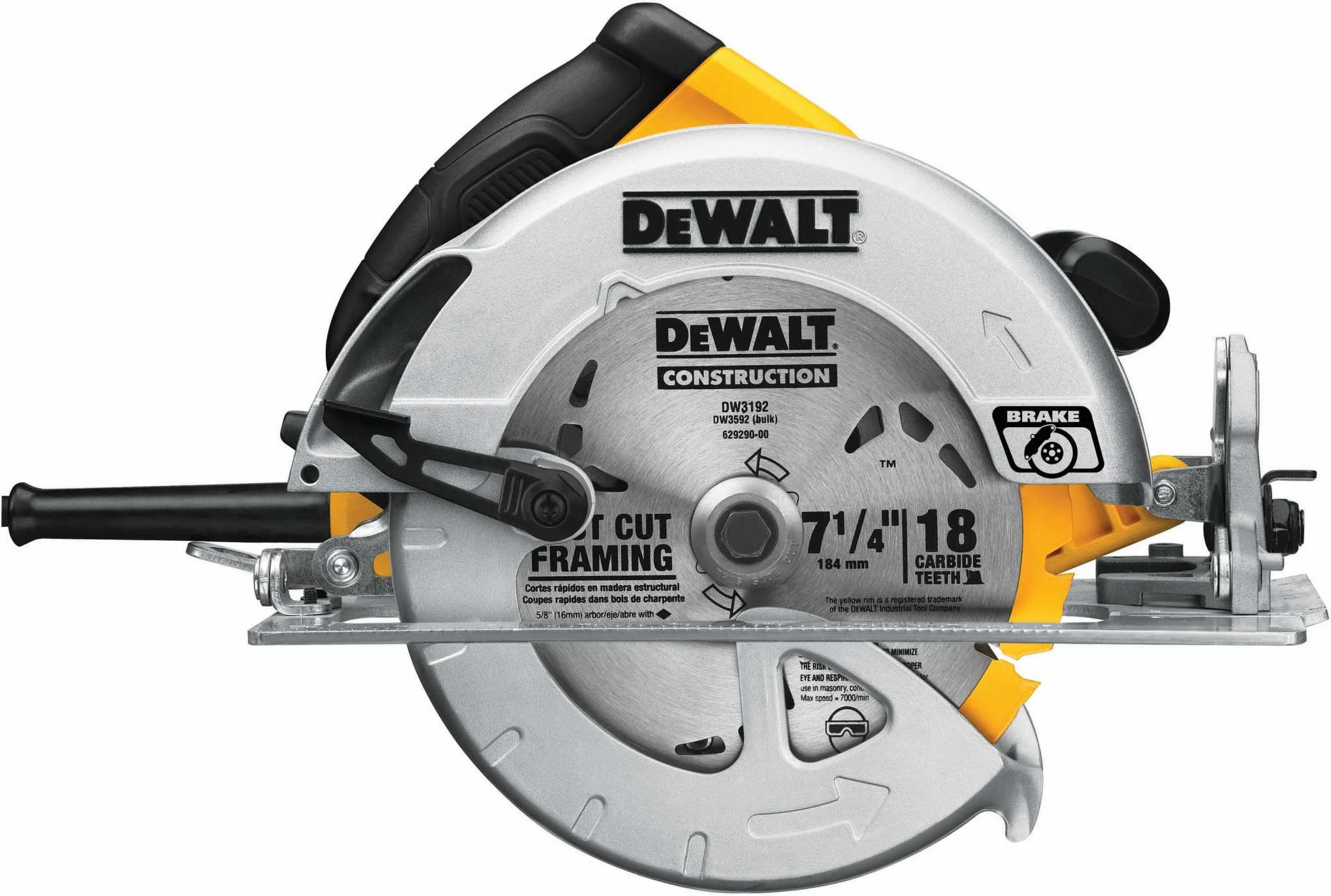 DeWalt DWE575 Corded 7.25-Inch Lightweight Circular Saw