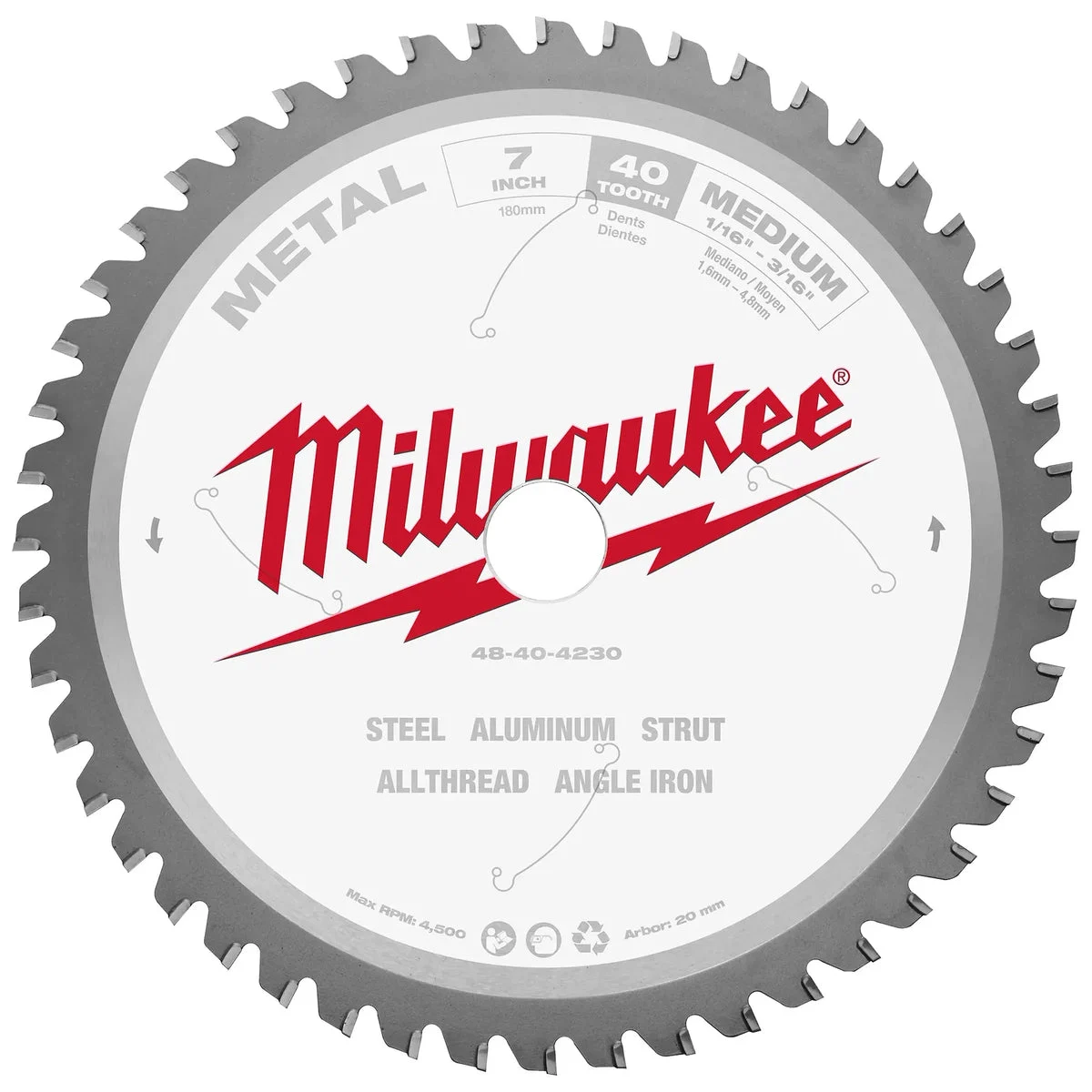 12" Metal Cutting Circular Saw Blade