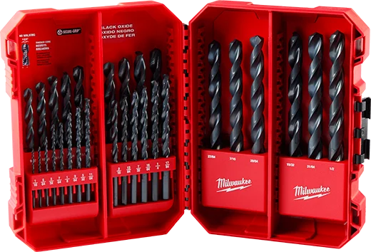 THUNDERBOLT® Black Oxide Drill Bit Set – 29PC