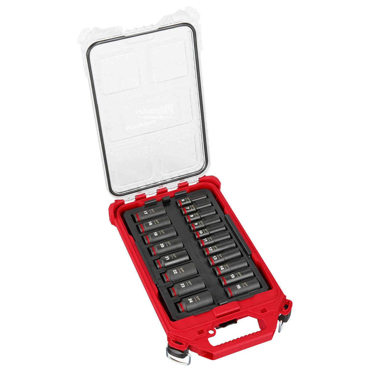 19PC SHOCKWAVE™ Impact Duty Socket 3/8” Drive MM Set with PACKOUT™