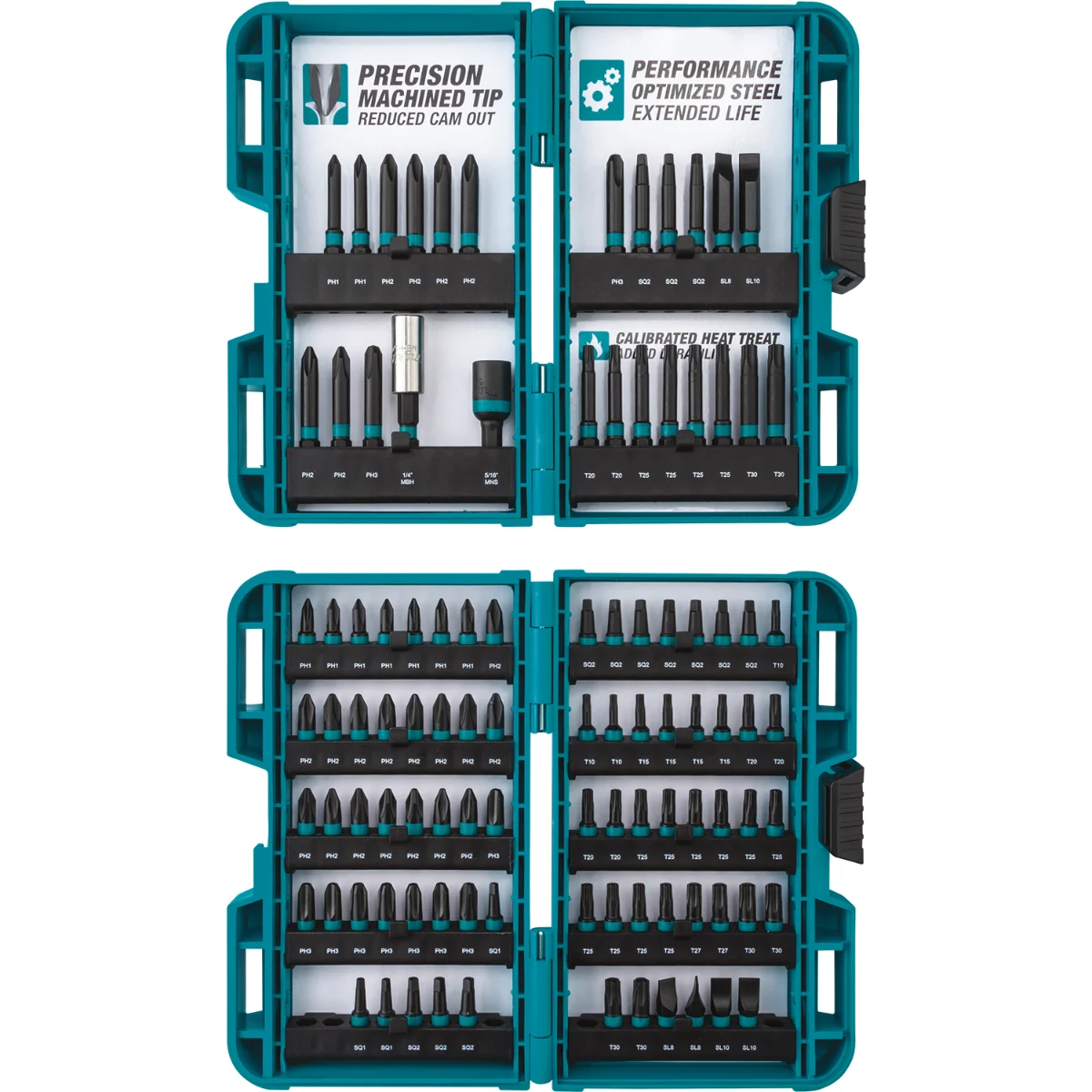 Makita E-00038 ImpactX 100 Pc. Driver Bit Set