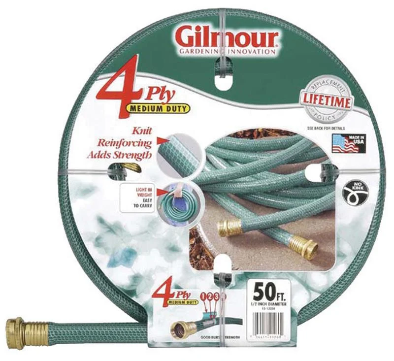 Gilmour 5/8"X100' Garden Hose Greenlawn 60071